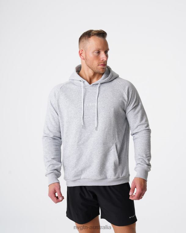 Men Lounge Hoodie 04060786 Grey Tops NVGTN