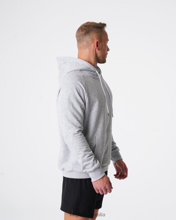 Men Lounge Hoodie 04060786 Grey Tops NVGTN