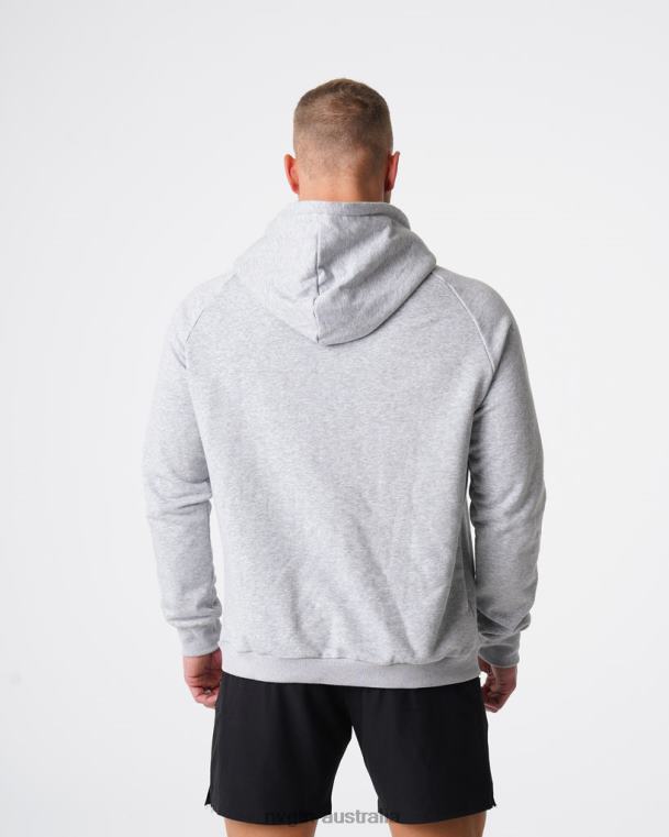 Men Lounge Hoodie 04060786 Grey Tops NVGTN