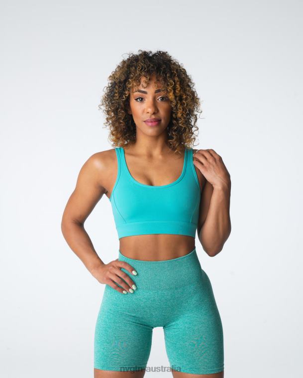 Women Allure Bra 04060180 Turquoise Fitness NVGTN