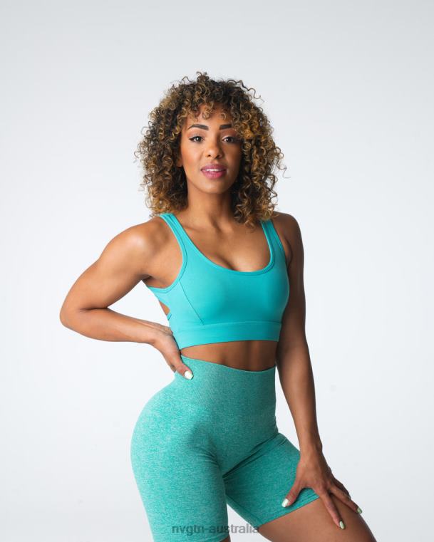 Women Allure Bra 04060180 Turquoise Fitness NVGTN