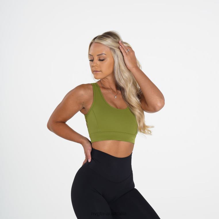 Women Allure Bra 04060228 Olive Fitness NVGTN