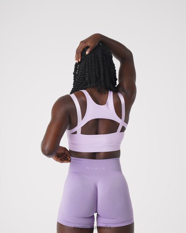 Women Apex Bra 04060209 Lavender Fitness NVGTN