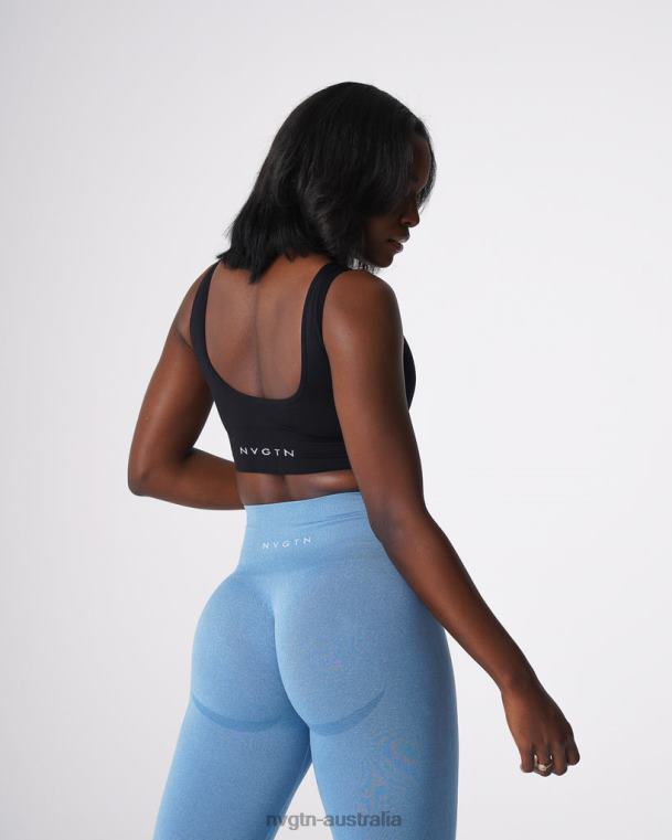 Women Elevate Seamless Bra 0406068 Black Fitness NVGTN