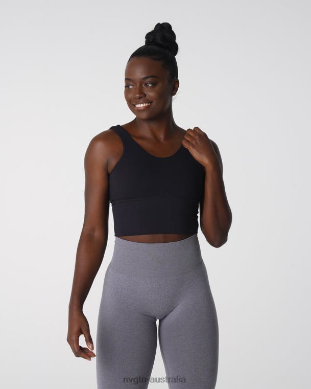 Women Essence Bra 04060102 Black Fitness NVGTN