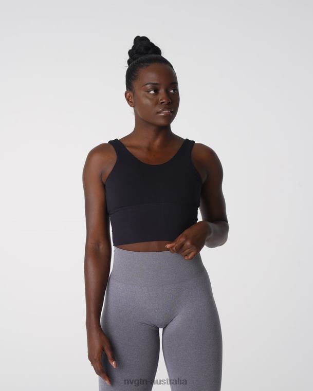 Women Essence Bra 04060102 Black Fitness NVGTN