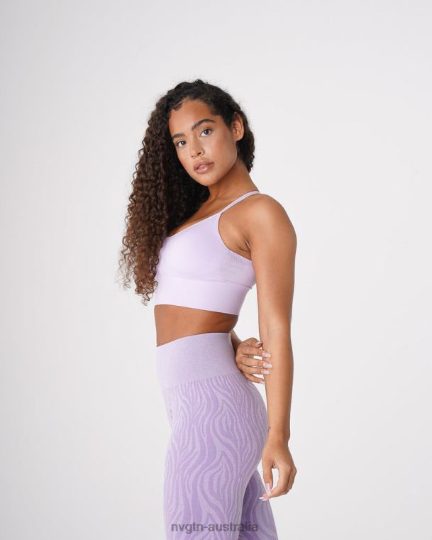 Women Flourish Seamless Bra 0406059 Lavender Fitness NVGTN