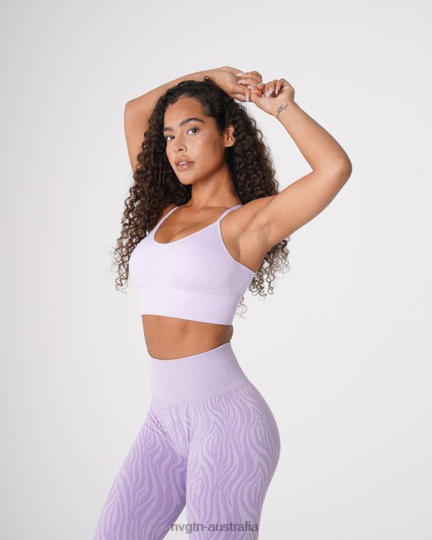 Women Flourish Seamless Bra 0406059 Lavender Fitness NVGTN