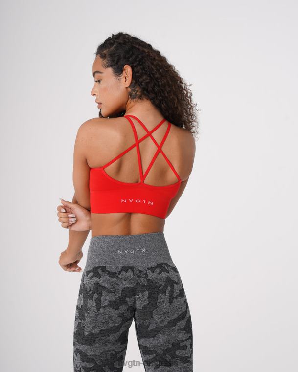 Women Flourish Seamless Bra 0406060 Scarlet Fitness NVGTN