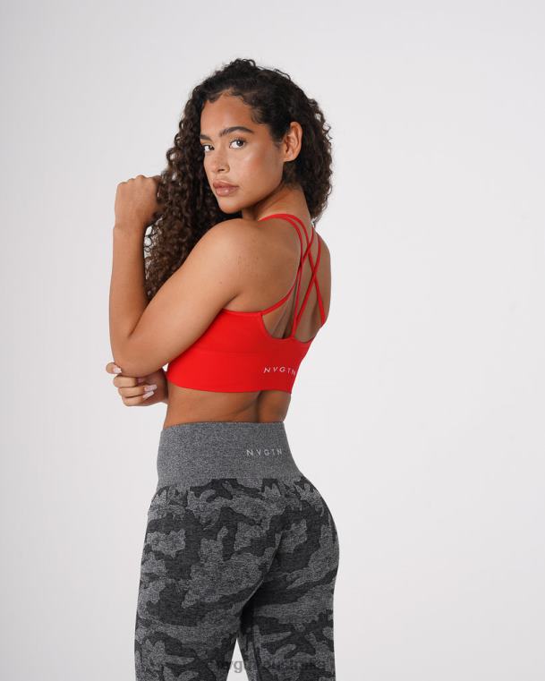Women Flourish Seamless Bra 0406060 Scarlet Fitness NVGTN