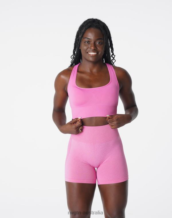 Women Ignite Seamless Bra 04060179 Bubble Gum Pink Fitness NVGTN
