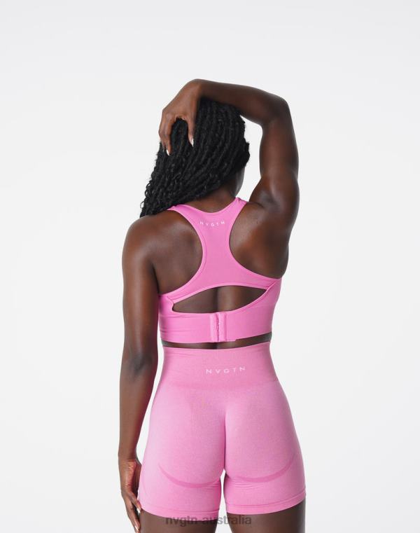 Women Ignite Seamless Bra 04060179 Bubble Gum Pink Fitness NVGTN