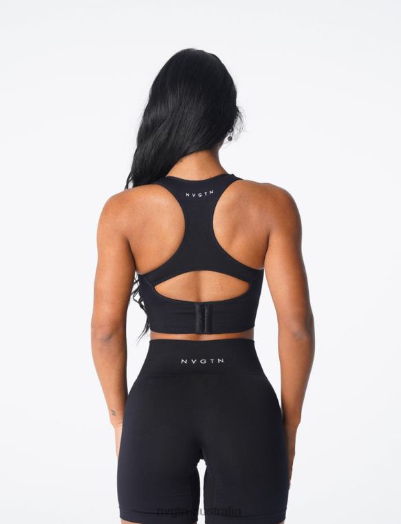 Women Ignite Seamless Bra 0406040 Black Fitness NVGTN