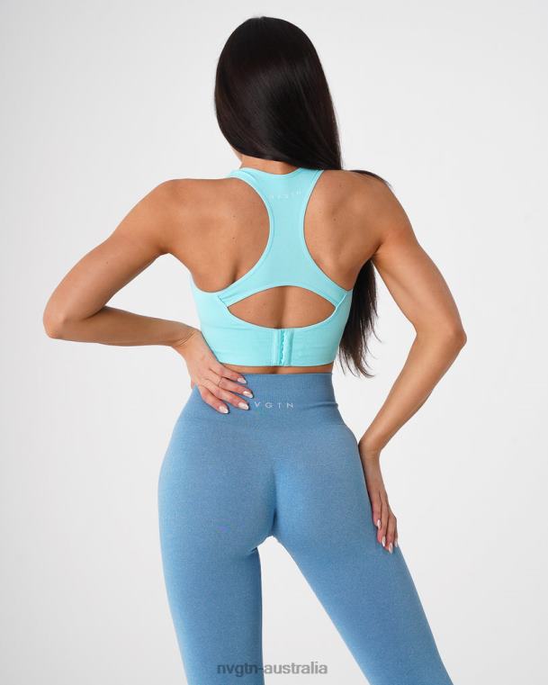 Women Ignite Seamless Bra 0406045 Aqua Fitness NVGTN