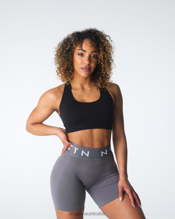 Women Inspire Seamless Bra 0406013 Black Fitness NVGTN