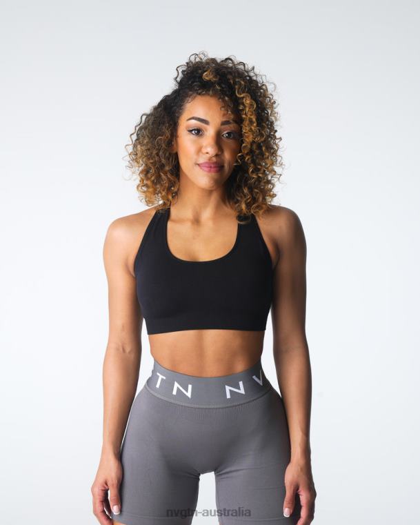 Women Inspire Seamless Bra 0406013 Black Fitness NVGTN