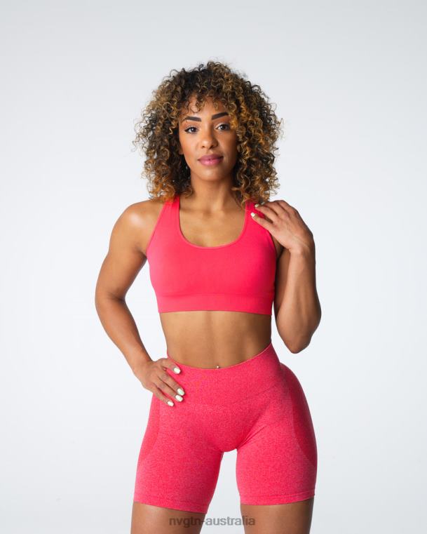 Women Inspire Seamless Bra 0406015 Candy Apple Fitness NVGTN