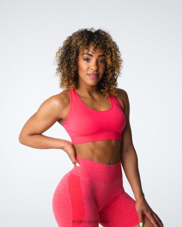 Women Inspire Seamless Bra 0406015 Candy Apple Fitness NVGTN