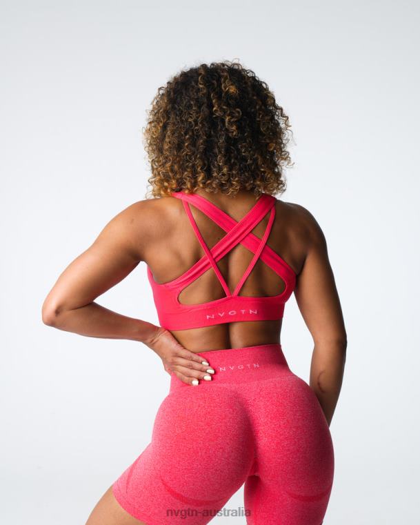 Women Inspire Seamless Bra 0406015 Candy Apple Fitness NVGTN