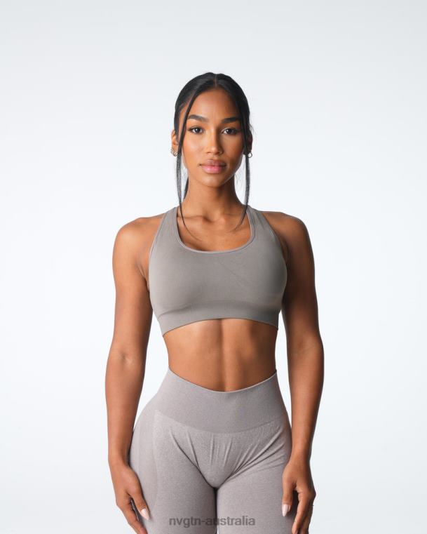 Women Inspire Seamless Bra 0406016 Taupe Fitness NVGTN