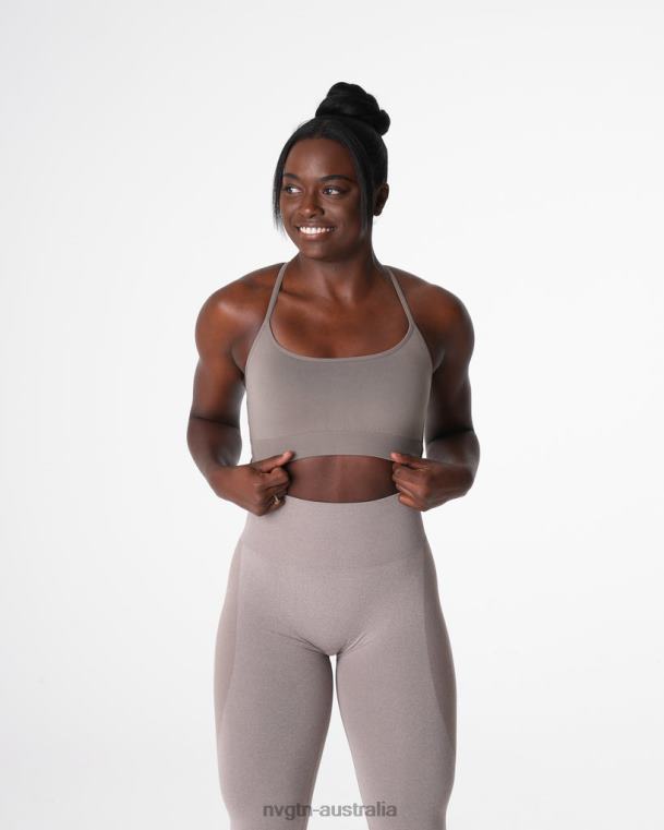 Women Invincible Seamless Bra 0406027 Taupe Fitness NVGTN