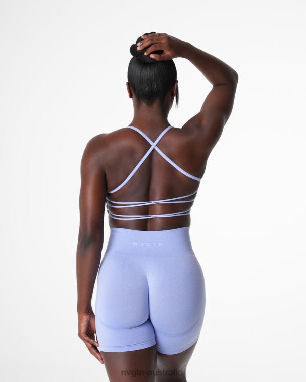 Women Invincible Seamless Bra 0406028 Periwinkle Fitness NVGTN