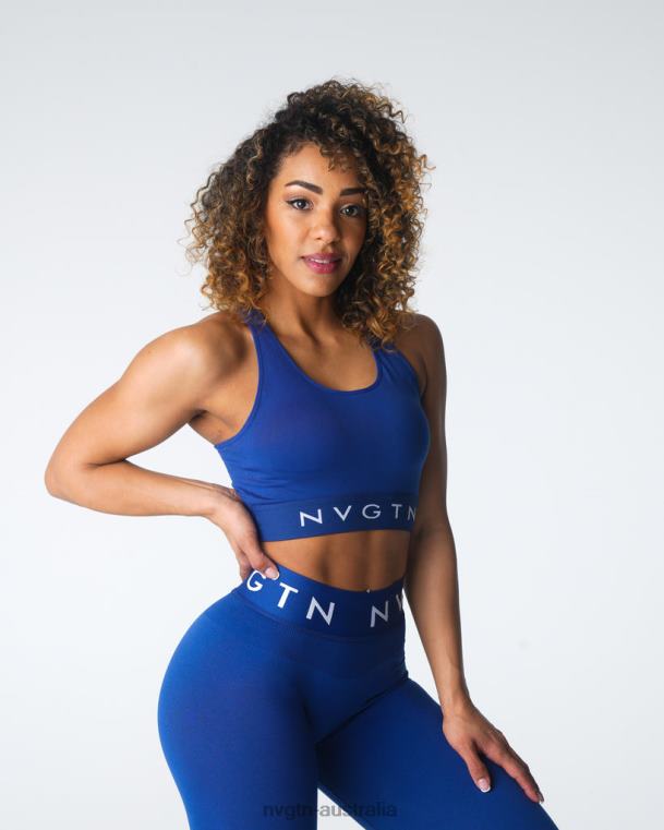 Women Legacy Sport Seamless Bra 0406032 Navy Fitness NVGTN