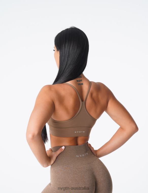 Women Oasis Bra 04060183 Mocha Fitness NVGTN