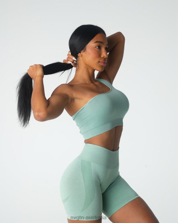 Women Passion Seamless Bra 0406037 Sage Green Fitness NVGTN