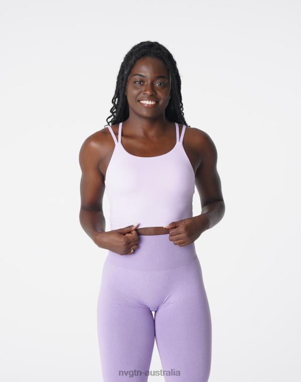 Women Poise Bra Top 04060192 Lavender Fitness NVGTN