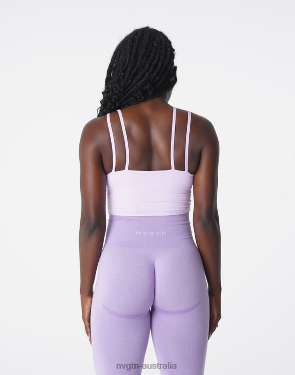 Women Poise Bra Top 04060192 Lavender Fitness NVGTN