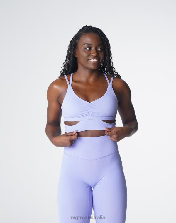 Women Revolve Bra 04060118 Periwinkle Fitness NVGTN