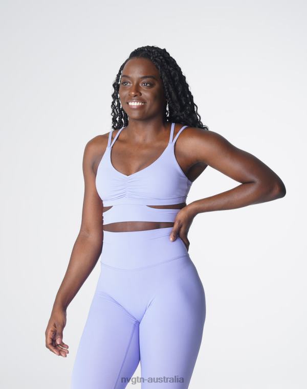 Women Revolve Bra 04060118 Periwinkle Fitness NVGTN