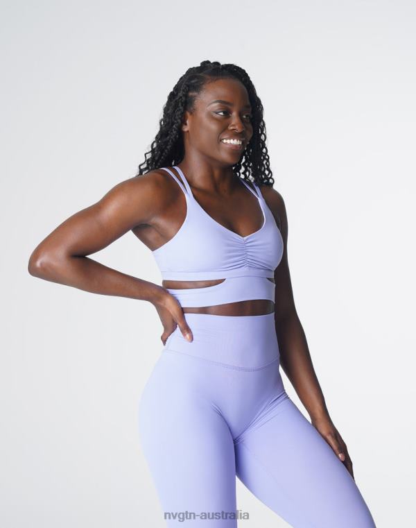 Women Revolve Bra 04060118 Periwinkle Fitness NVGTN