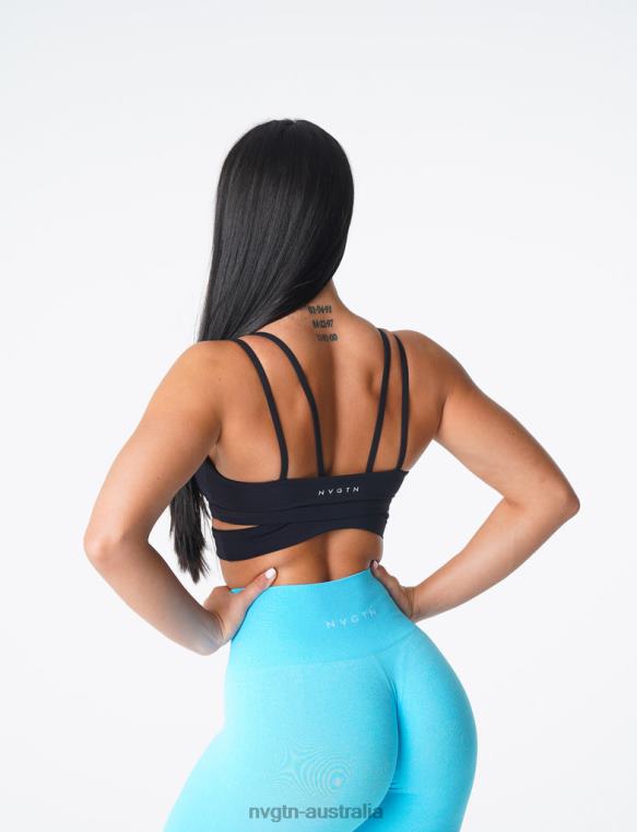Women Revolve Bra 0406098 Black Fitness NVGTN