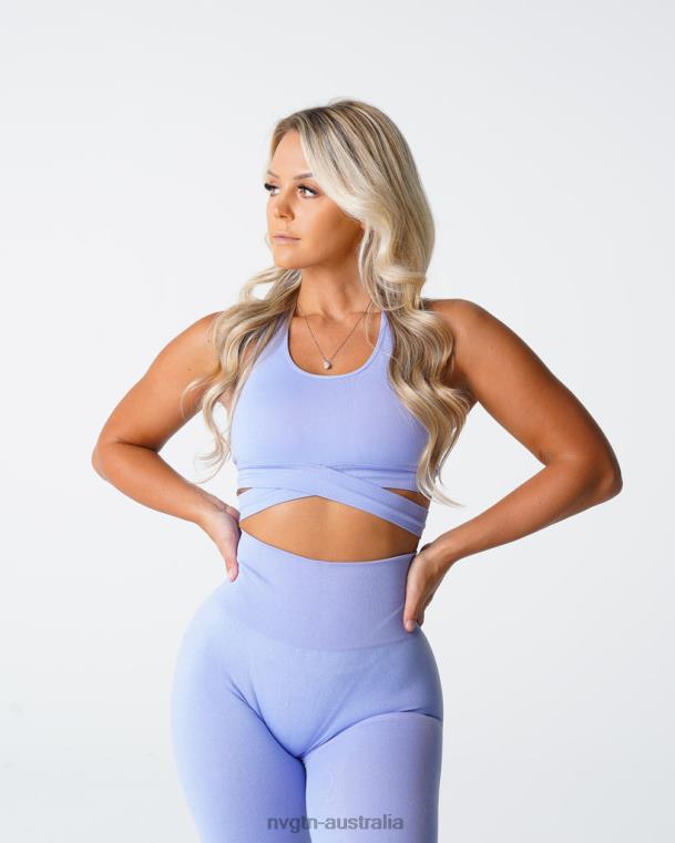 Women Sculpt Seamless Bra Top 04060203 Periwinkle Fitness NVGTN