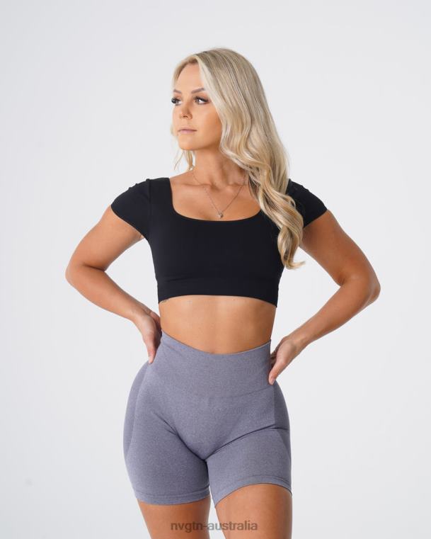 Women Serene Seamless Bra 0406075 Black Fitness NVGTN