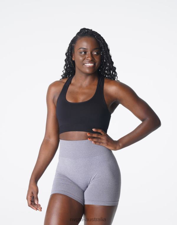 Women Surge Seamless Bra 04060128 Black Fitness NVGTN