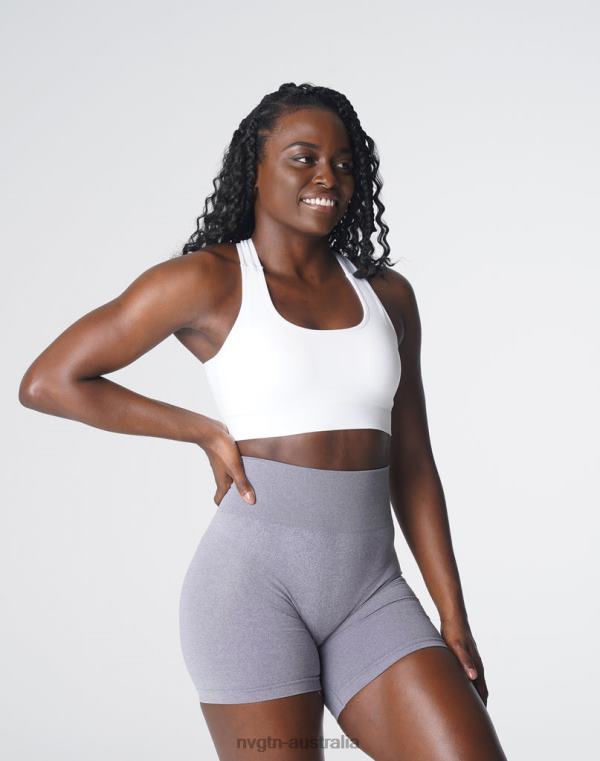 Women Surge Seamless Bra 04060129 White Fitness NVGTN