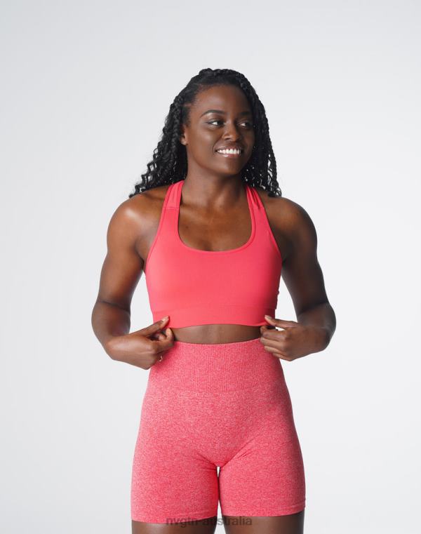 Women Surge Seamless Bra 04060131 Candy Apple Fitness NVGTN