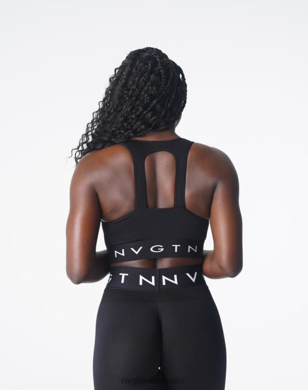 Women Trilogy Sport Seamless Bra 04060132 Black Fitness NVGTN