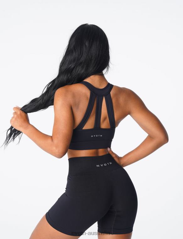 Women Trio Bra 04060187 Black Fitness NVGTN