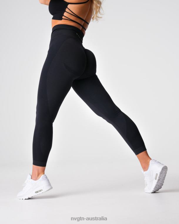 Women Contour 2.0 Seamless Leggings 04060487 Black Fitness NVGTN