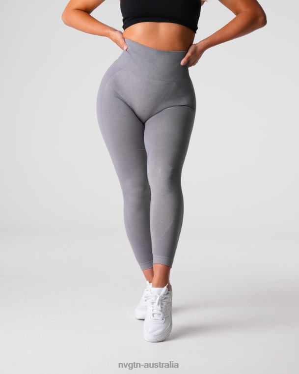 Women Contour 2.0 Seamless Leggings 04060488 Grey Fitness NVGTN