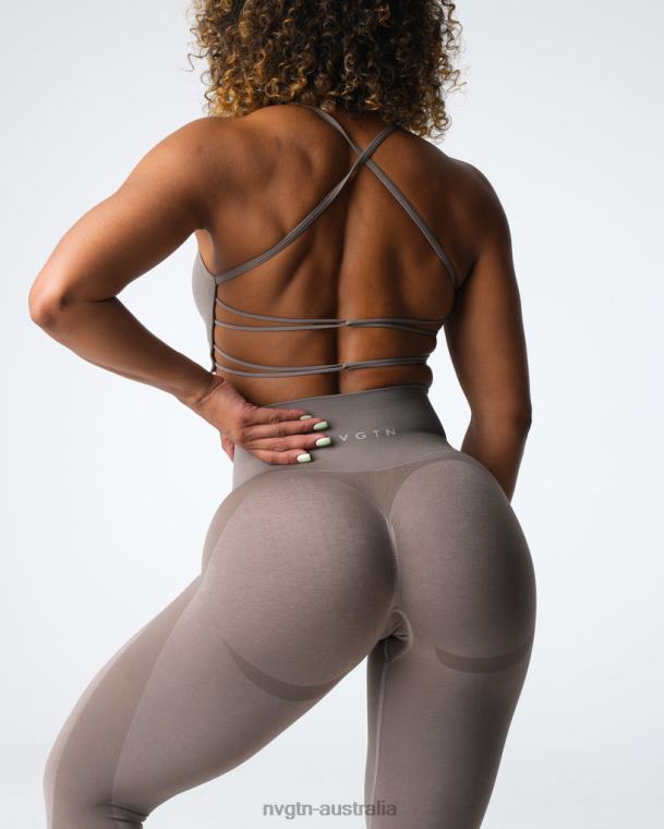 Women Contour 2.0 Seamless Leggings 04060491 Taupe Fitness NVGTN