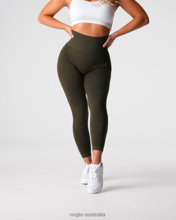 Women Contour 2.0 Seamless Leggings 04060492 Olive Fitness NVGTN