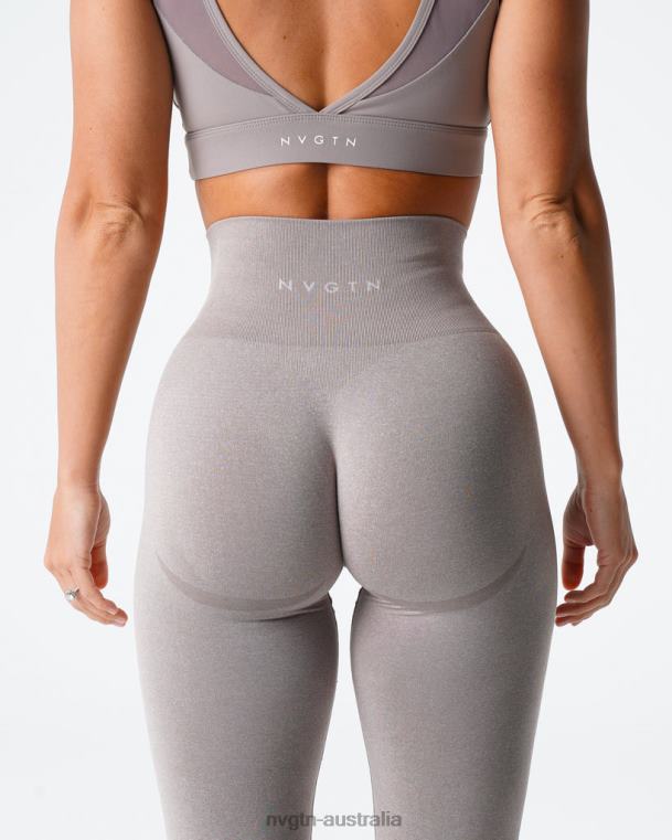Women Contour Seamless Leggings 04060504 Taupe Fitness NVGTN