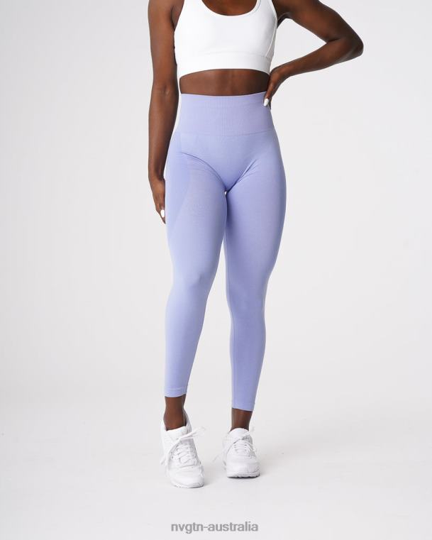 Women Contour Seamless Leggings 04060506 Periwinkle Fitness NVGTN