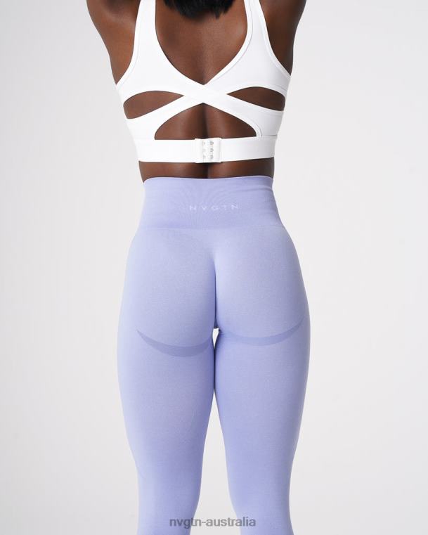 Women Contour Seamless Leggings 04060506 Periwinkle Fitness NVGTN