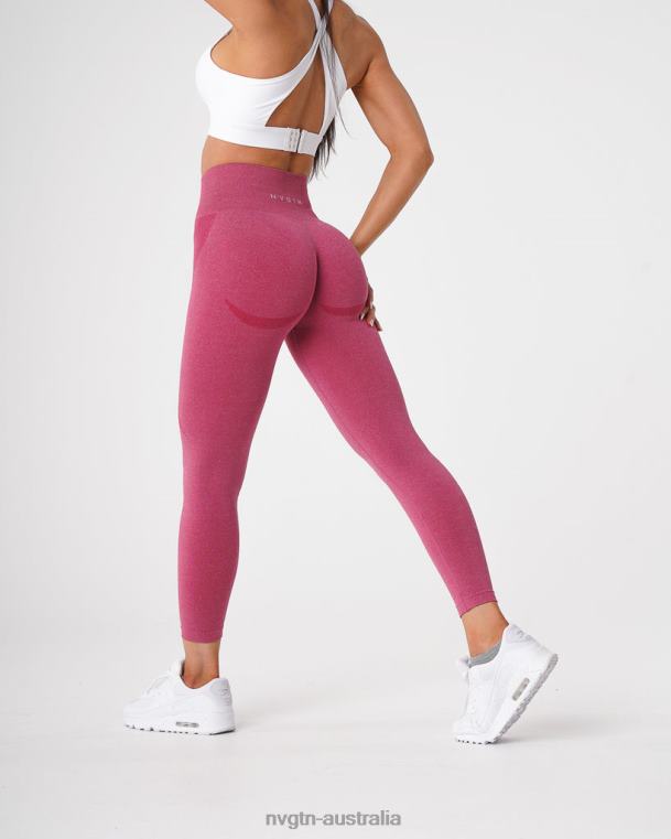 Women Contour Seamless Leggings 04060518 Crimson Fitness NVGTN